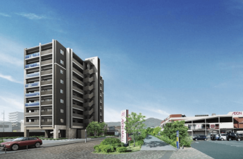 フローレンス祇園CLASSY(クラッシィ)　外観完成予想CG