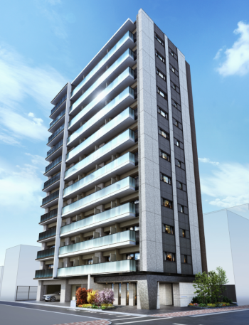 クレヴィア上野御徒町　外観完成予想CG