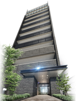 サンクレイドル平井II　外観完成予想CG