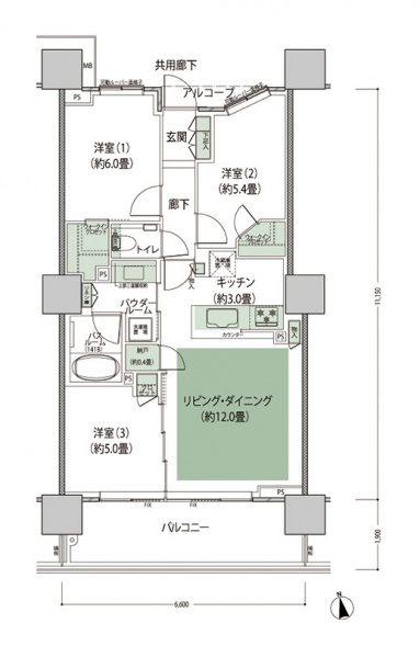 ファイル:セントラルレジデンス調布lo 1040.jpg