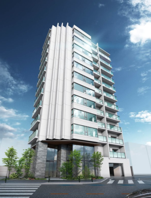 ソルフィエスタ町屋　外観完成予想CG