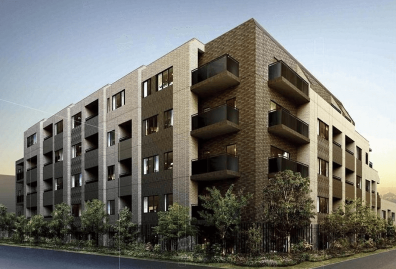 ファイル:パークホームズ三軒茶屋一丁目 外観完成予想図.png