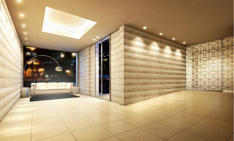 ファイル:プレシス東京 湊 THE RESIDENCEエントランスホール.jpg