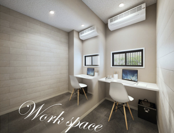 リヴィエール光貞台レ・ルーチェ　ワークスペース完成予想CG