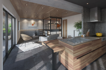 アソシア テラス 高宮　室内イメージCG2