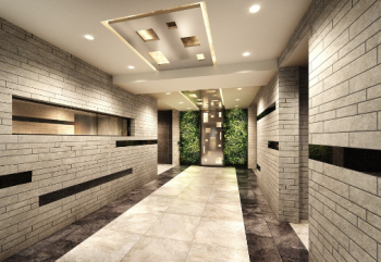 エクセレントシティ小岩ザ・ミライズ　エントエランスホール完成予想図