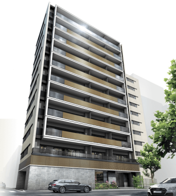 クリオ浅草セントラルマークス　外観完成予想図