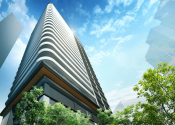 ドレッセタワー武蔵小杉　外観完成予想図2