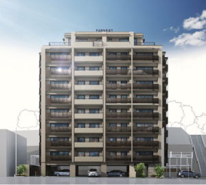 ファーネスト城山レジデンス　外観完成予想図2