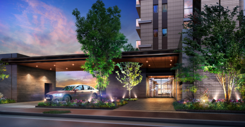 ファイル:プレイズ旭前 エントランスアプローチ完成予想CG.png