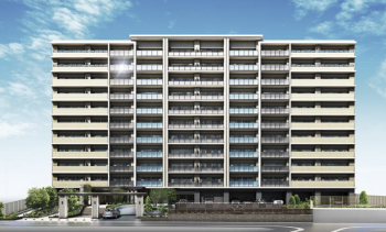 プレサンス ロジェ 西九条パークフロント　外観完成予想図2