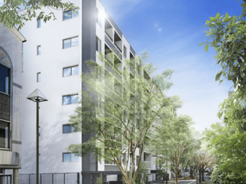 プレディア都筑ふれあいの丘　外観完成予想図