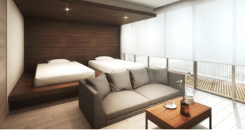 ライオンズタワー新大工町　ゲストルーム完成予想図