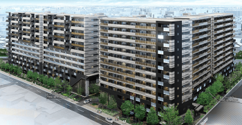 レーベン仙台 THE BRIGHTAS 外観完成予想CG