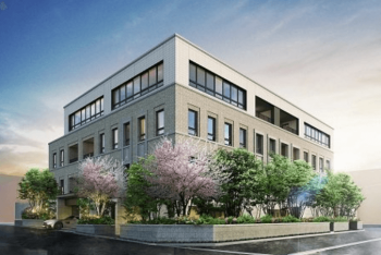 芦屋大原町 HOUSE　外観完成予想図