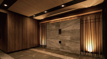 エクセレンシア浜田プレミアムレジデンス　エントエランスホール完成予想図1