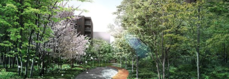 ファイル:ザ・パークハウス 百道 プライベートガーデン（中庭）完成予想CG.png