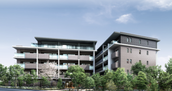 ジオ調布　外観完成予想CG1