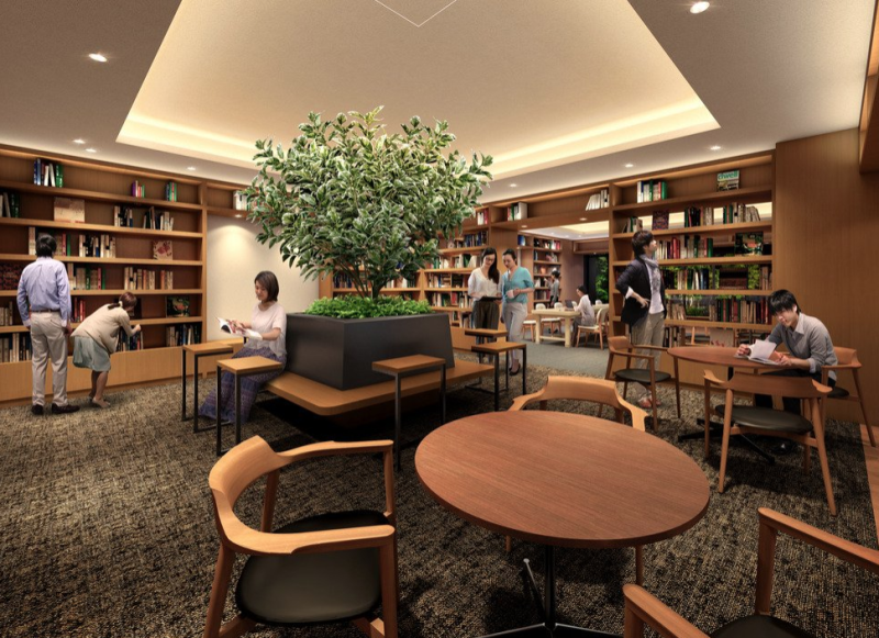 ファイル:MJRザ・ガーデン香椎 ライブラリラウンジ完成予想図.png