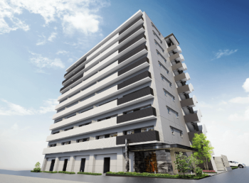 アルファスマート東姫路　外観完成予想図