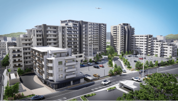 エンクレストガーデン福岡　外観完成予想図