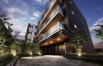 オープンレジデンシア桜山ヒルズ　エントランスアプローチ完成予想図