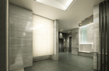 ソシオ府中パークサイド　エントエランスホール完成予想図