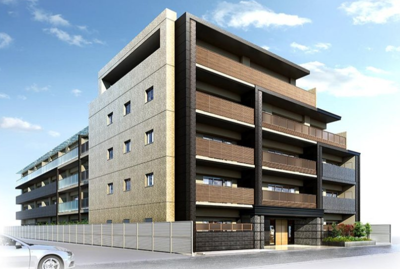 ファイル:プレサンス ロジェ 草津野村六丁目 外観完成予想CG.png