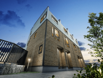 リムテラス白金　外観完成予想図