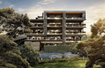 レーベン平塚松風町　外観完成予想図2