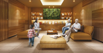 レーベン検見川浜GRANVARDI　ライブラリー完成予想図