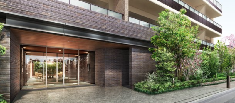 ファイル:Brillia （ブリリア）練馬高野台 エントランスアプローチ完成予想図.png