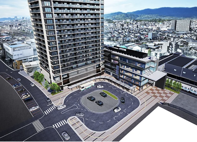 ファイル:J.GRAN TOWER 京都向日町 外観完成予想図2.png