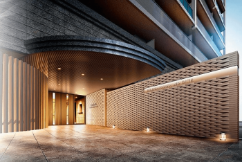 エスリード小阪ミッドゲート　エントランスアプローチ完成予想図