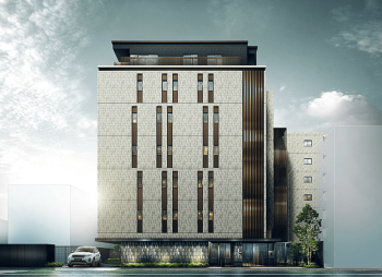 クリオ横濱綱島グレイステラス　外観完成予想図