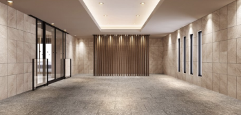 サンクレイドル新越谷II　エントエランスホール完成予想図