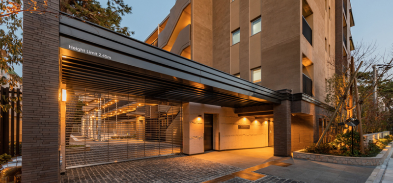 ファイル:ザ・パークハウス 住吉川 エントランスアプローチ.png