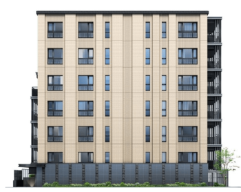 ジオ岡本レジデンス　外観完成予想図