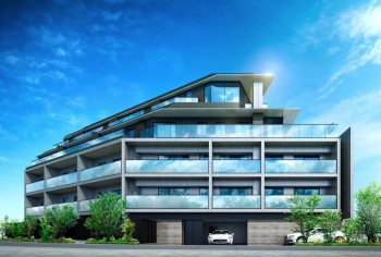 ピアース目黒青葉台　外観完成予想CG