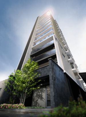 ユニハイム エクシア大津におの浜　外観完成予想図