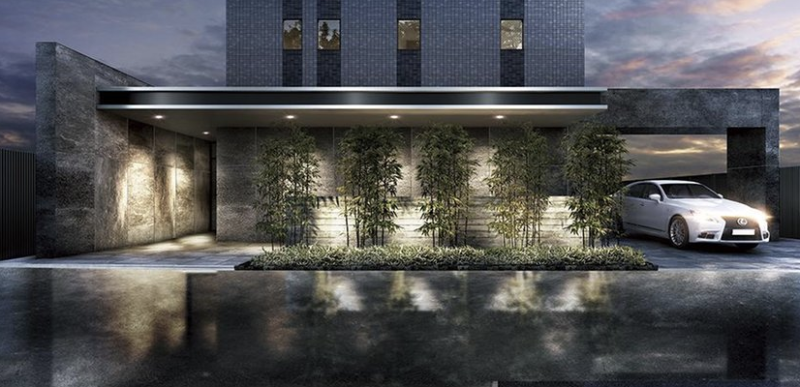 ファイル:レ・ジェイド上本町 エントランスアプローチ完成予想図.png