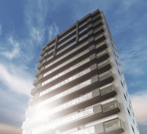 レ・ジェイド札幌元町　外観完成予想図