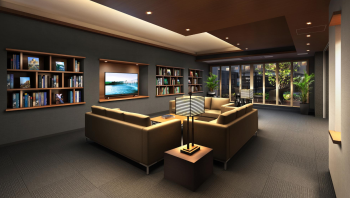 ヴェレーナシティ パレ・ド・マリナージュ　シアター&ライブラリーラウンジ（集会室）完成予想CG