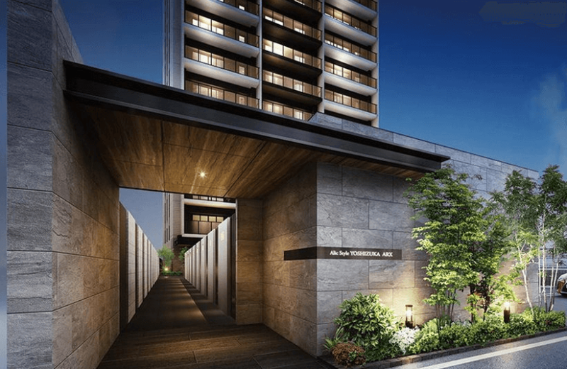 ファイル:エイリックスタイル 吉塚アルクス エントランスアプローチ完成予想図.png