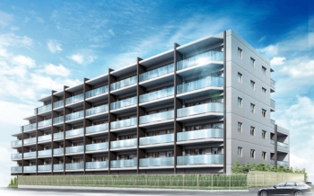 エクセレントシティ蘇我　外観完成予想CG