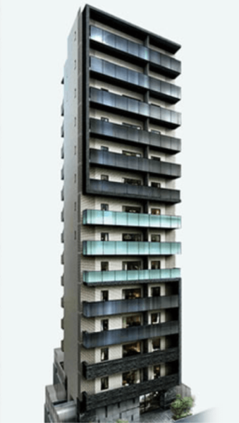 ファイル:オープンレジデンシア大井町フロントコート 外観完成予想図.png