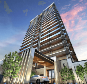 クレアホームズ番町 ザ・パークフロントタワー　外観完成予想図2