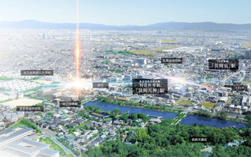 ファイル:グランアッシュ長岡天神 周辺写真CG合成.png