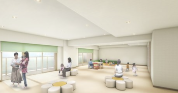 サンクレイドル八王子横山町　キッズルーム完成予想図