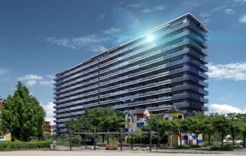 シャルマンフジ パーク＆リンクス　外観完成予想図2